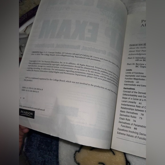 Test Prep Series for AP Calculus. AP 5th edition. ISBN 978-0-328-90914-8. Used - Picture 3 of 4